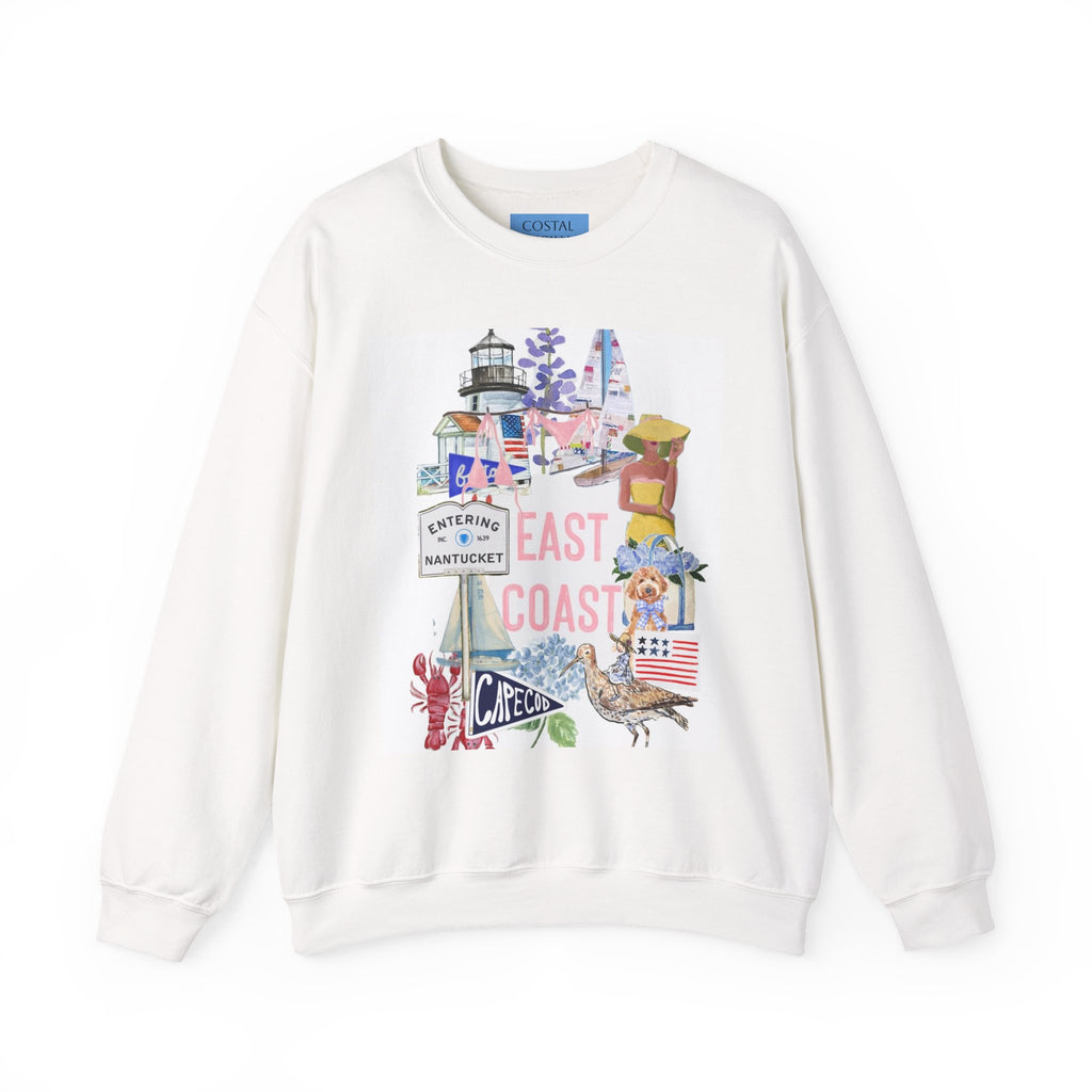 East Coast Unisex Heavy Blend™ Crewneck Sweatshirt