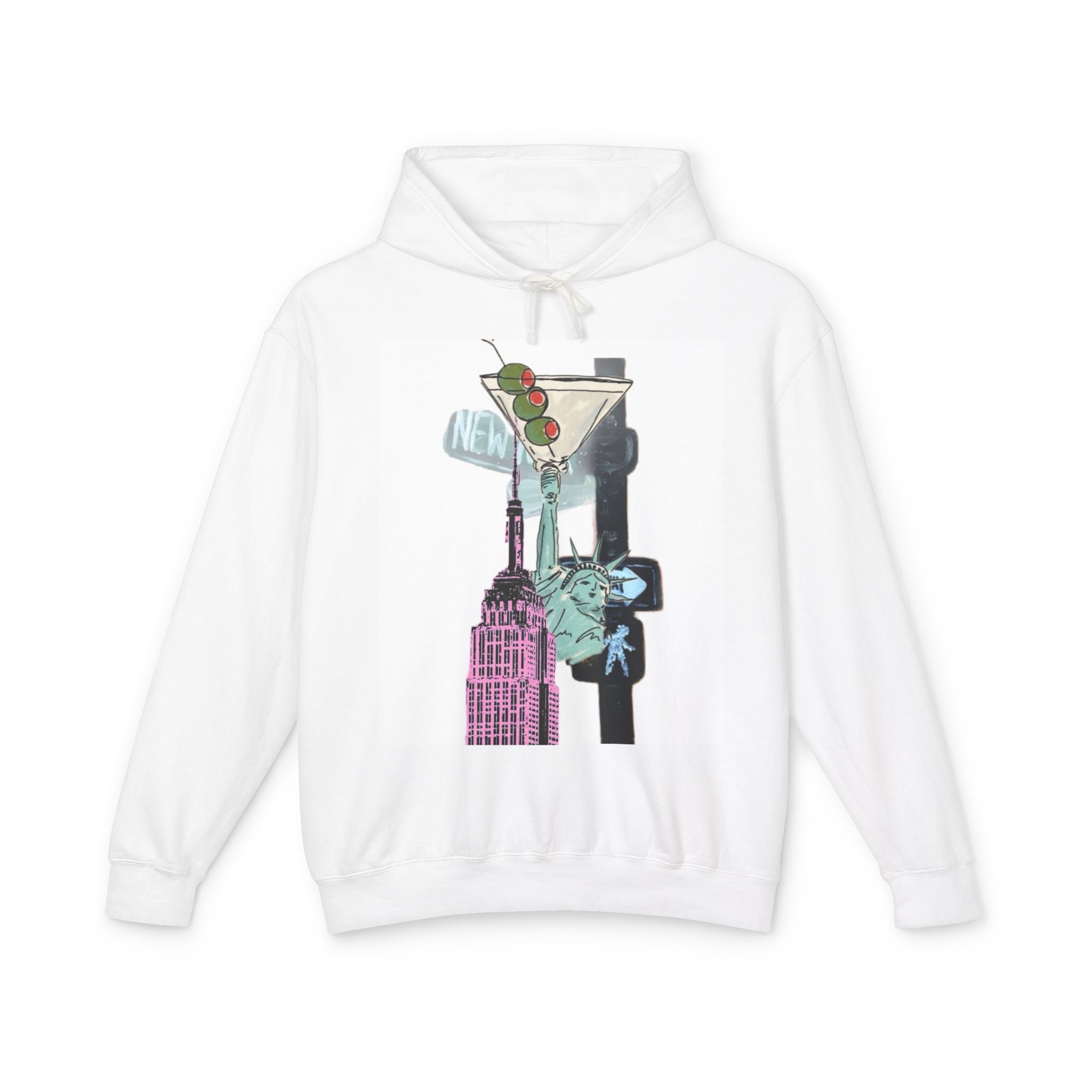 Unisex Lightweight Hooded Sweatshirt