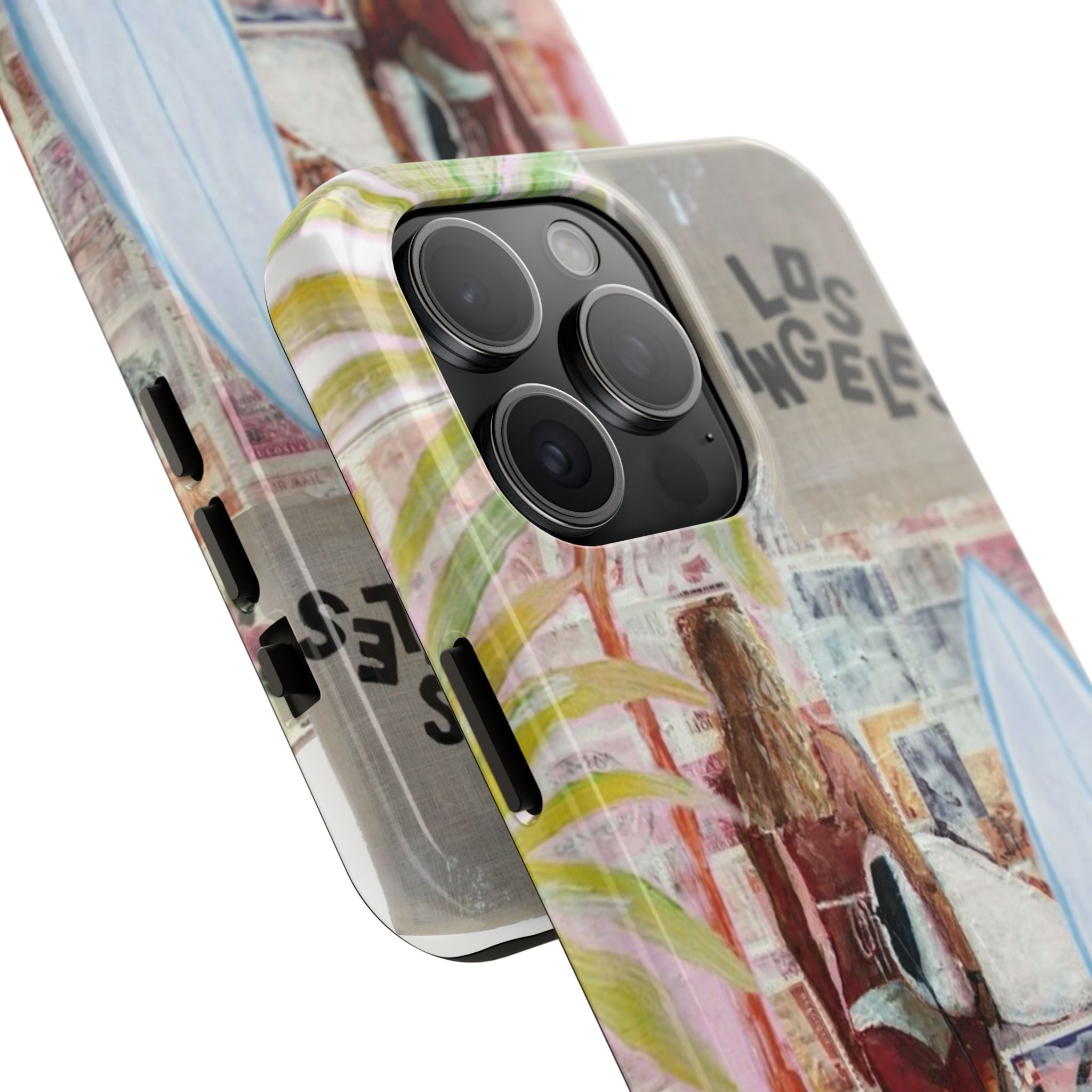 Los Angeles Surf Phone Case — Tough Protective iPhone Case with Beach Collage Design