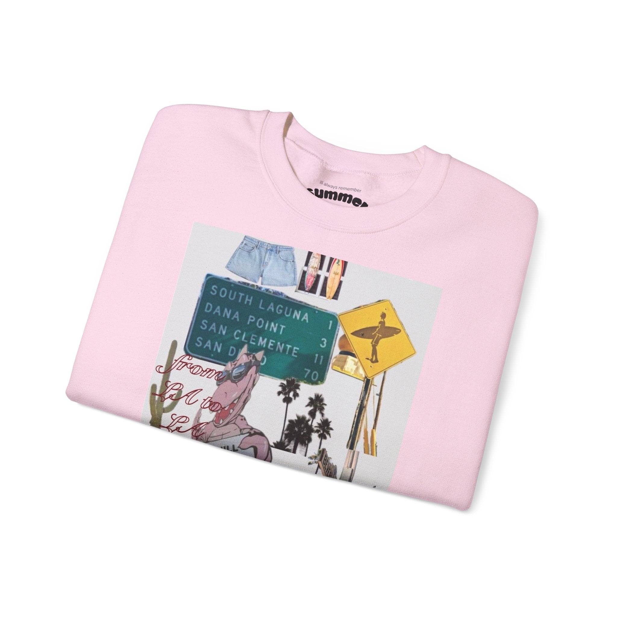 From LA to LA Crewneck