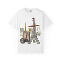 Paris Eiffel Tower Graphic T-Shirt – Vintage Travel Illustration