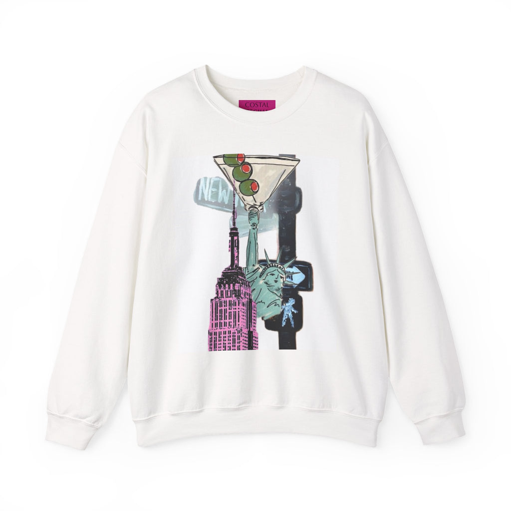 New York Martini Graphic Sweatshirt