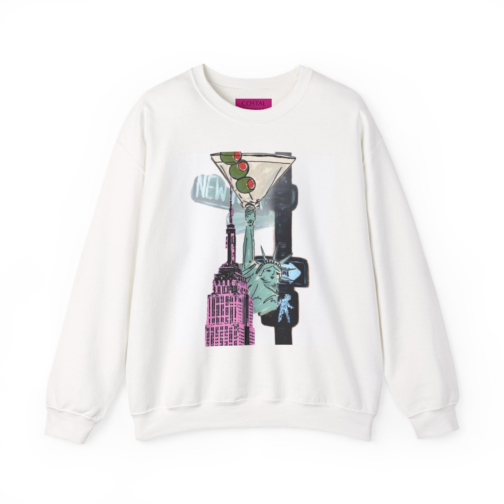 New York Martini Graphic Sweatshirt