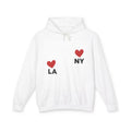 LA  NY Hoodie — Heart City Graphic Lightweight Hooded Sweatshirt