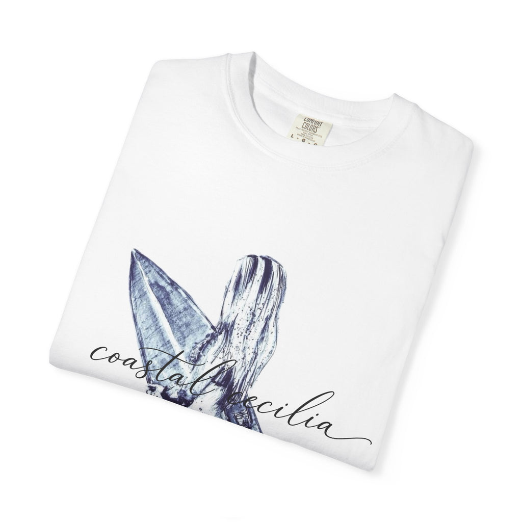 Coastal Cecilia Surf Girl Garment-Dyed T-shirt