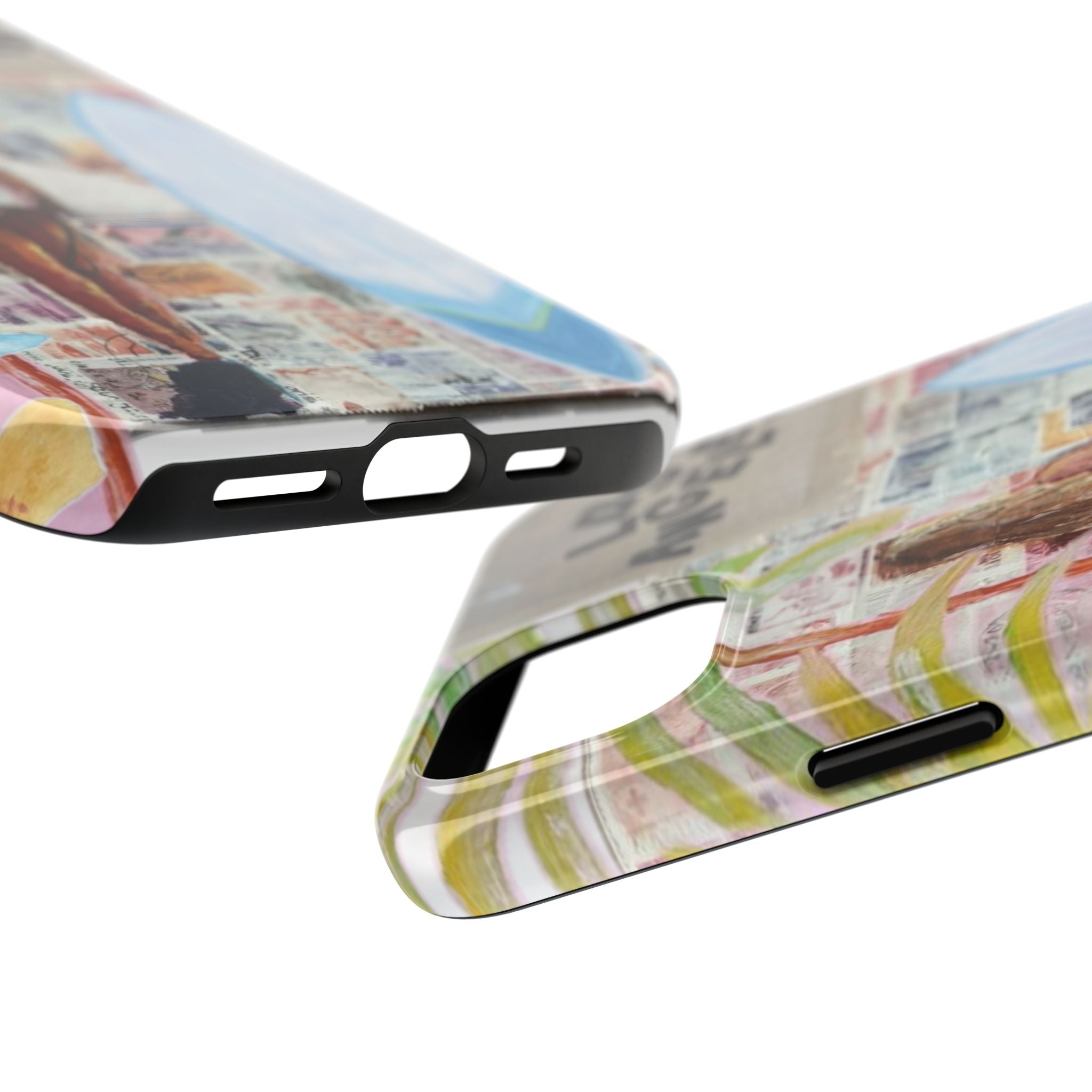 Los Angeles Surf Phone Case — Tough Protective iPhone Case with Beach Collage Design