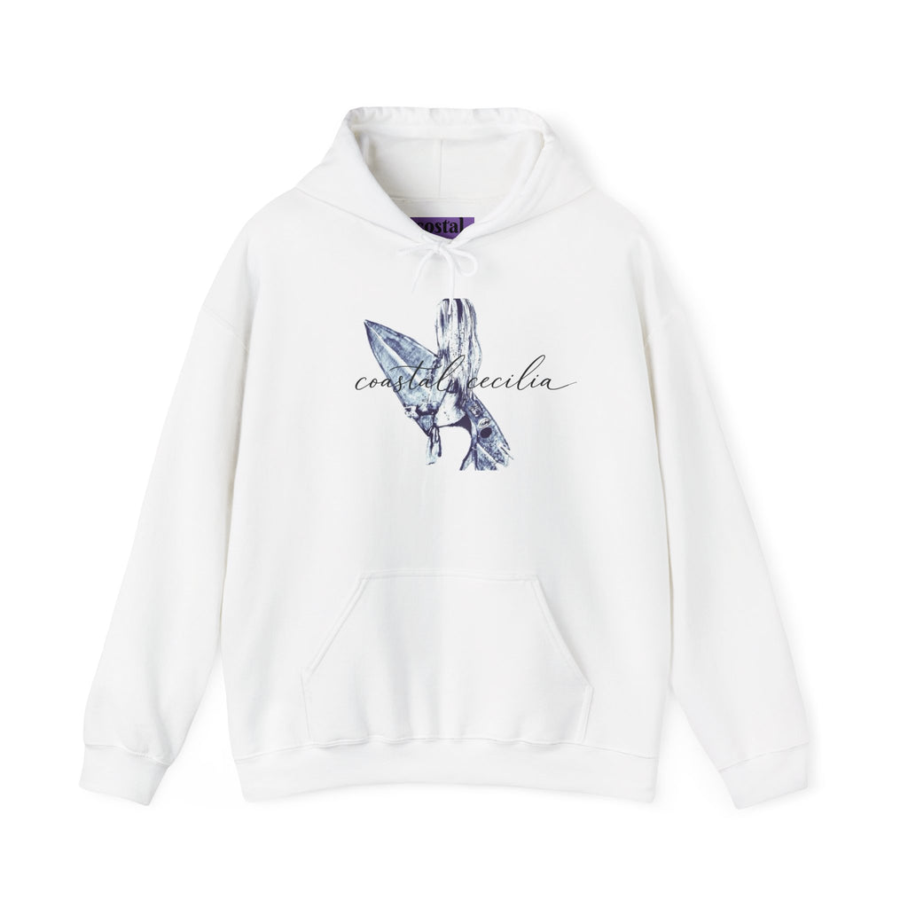 Coastal Cecilia Surf Girl Graphic Pullover