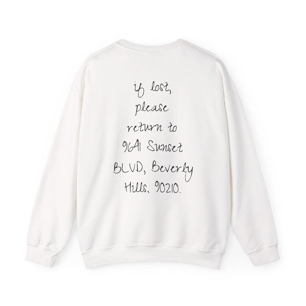 Los Angeles Travel Collage Crewneck Sweatshirt