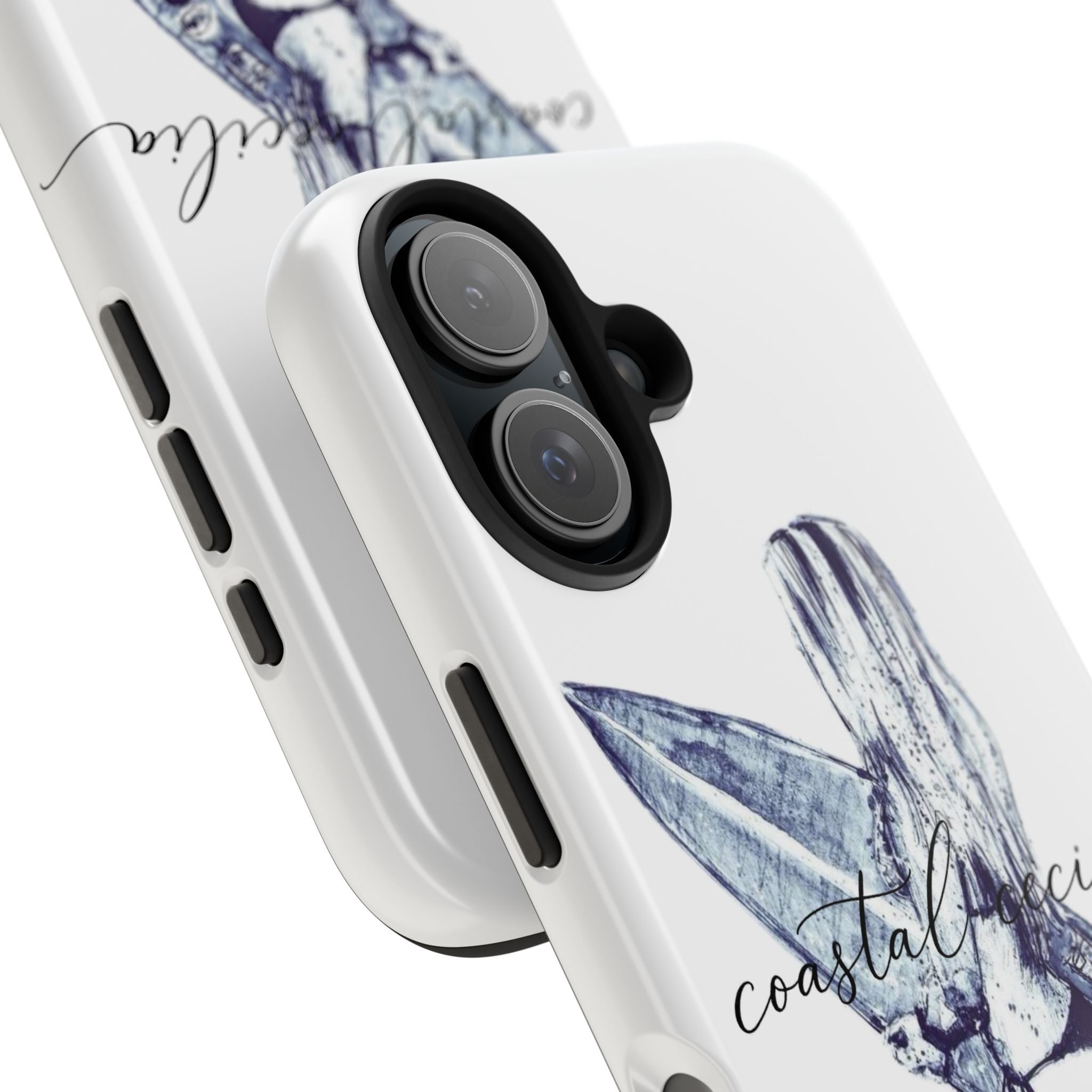 Coastal Cecilia Surf Girl Tough Phone Cases