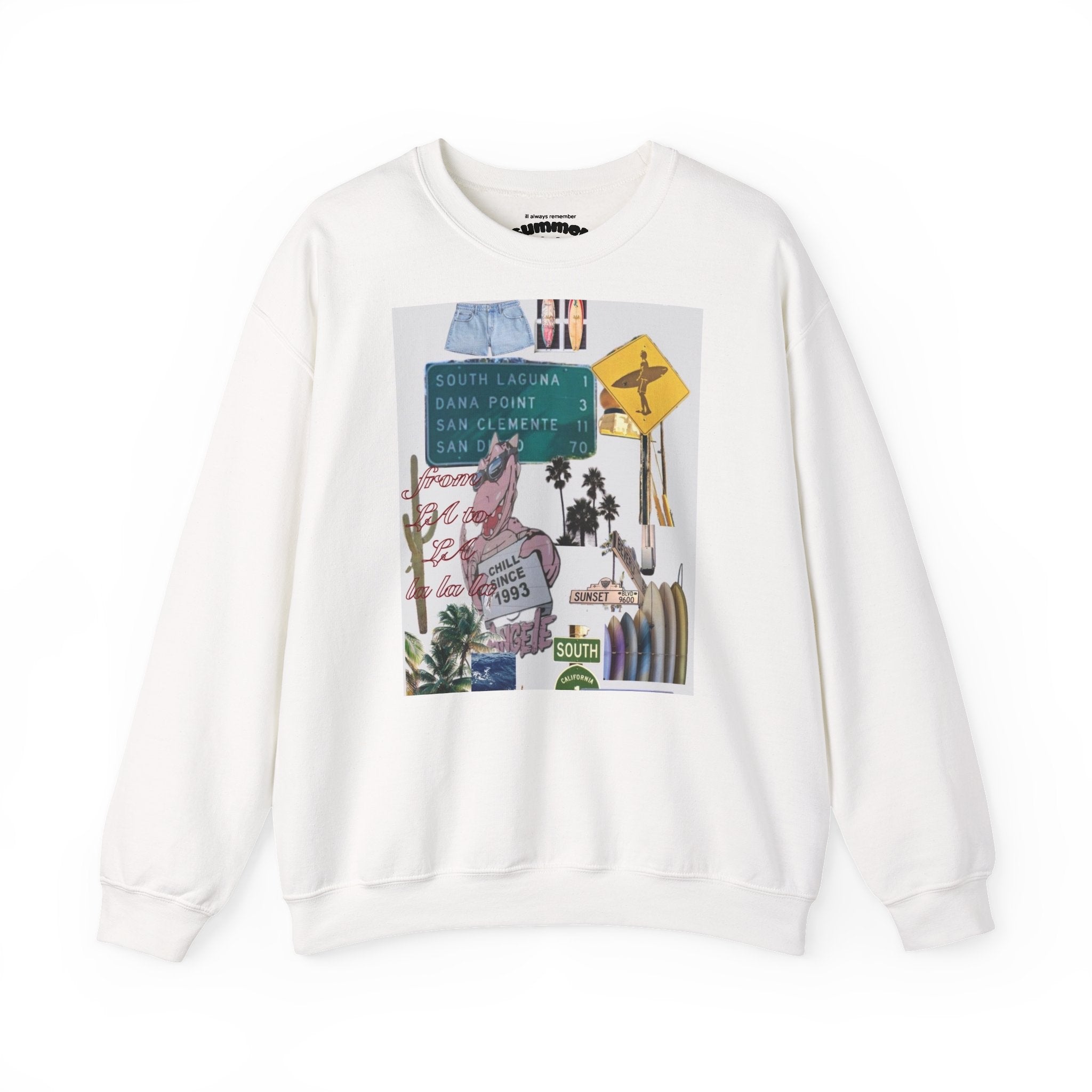 From LA to LA Crewneck