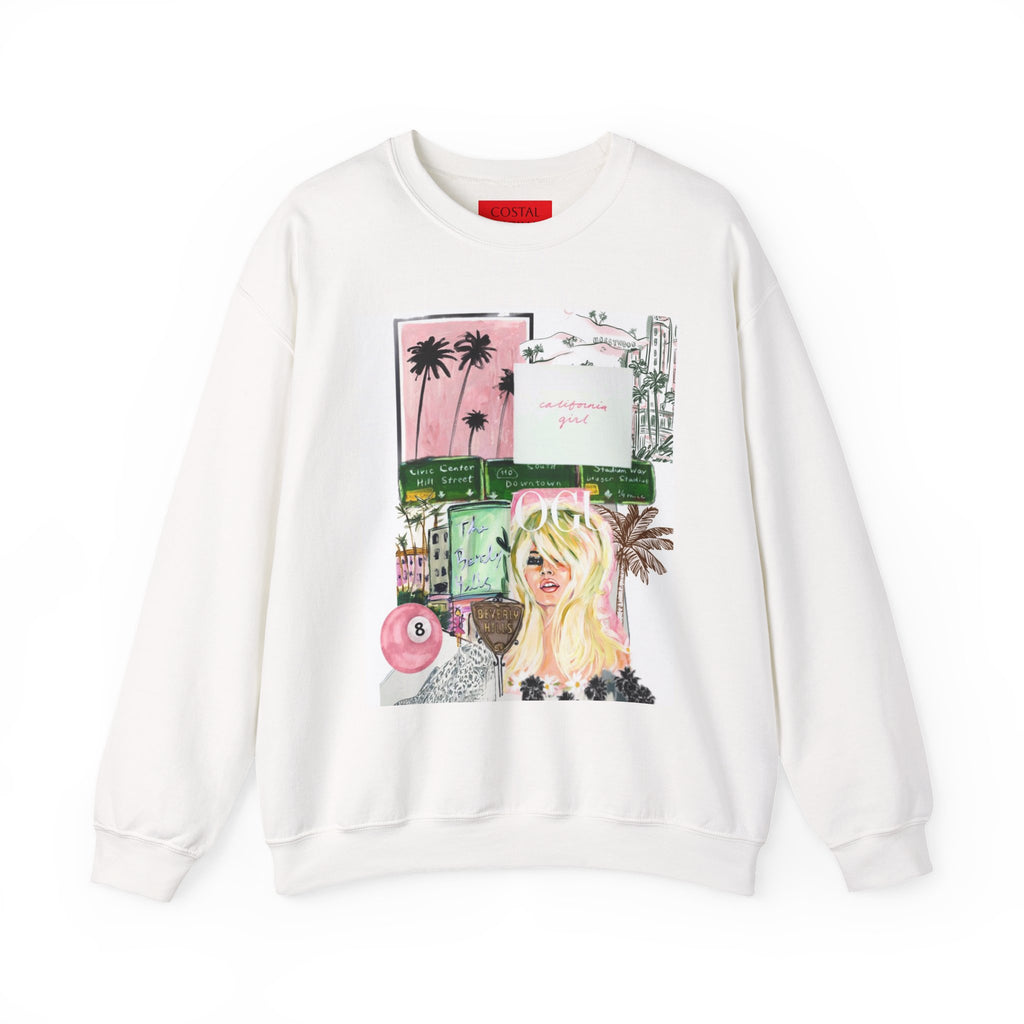 California Girl Crewneck Sweatshirt