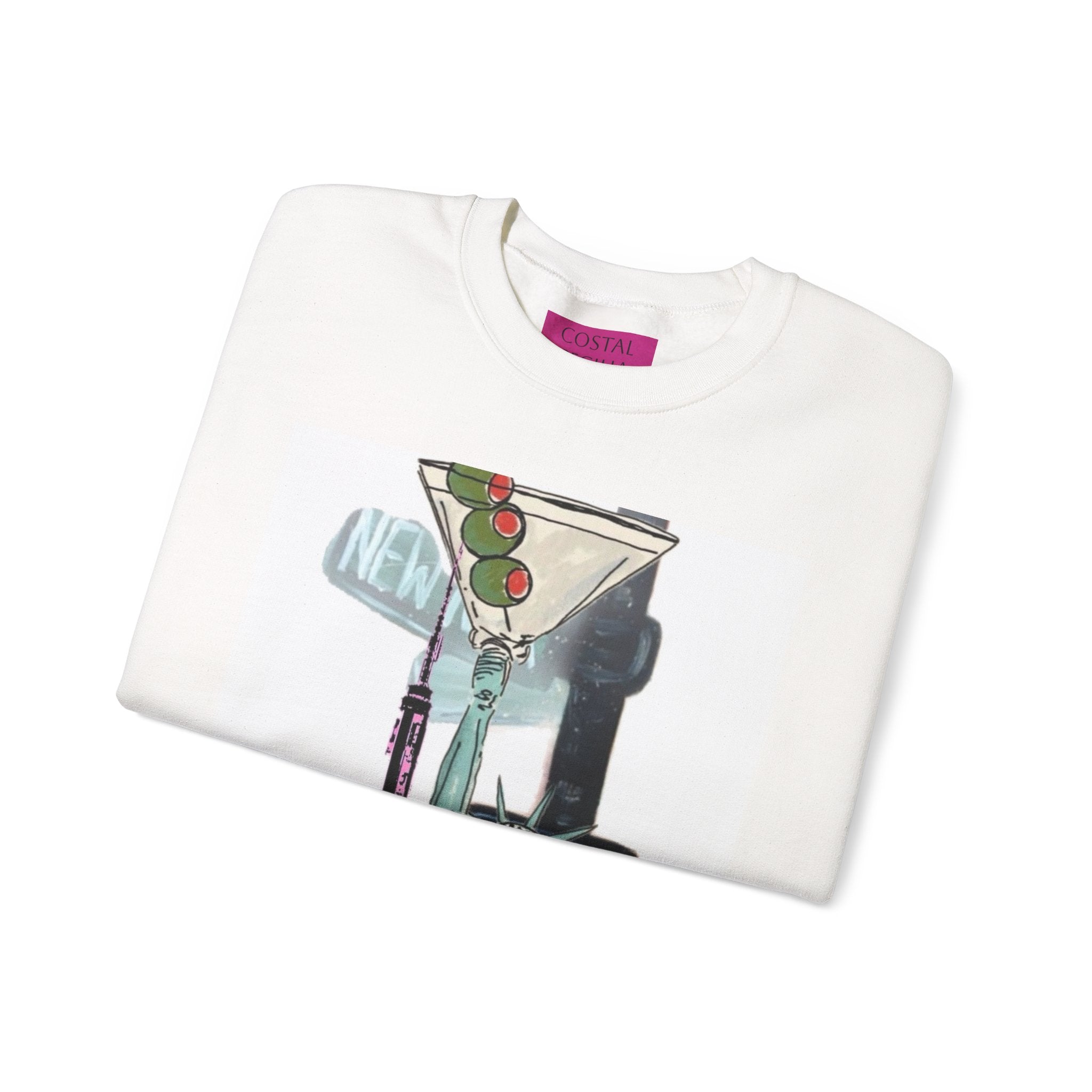 New York Martini Graphic Sweatshirt