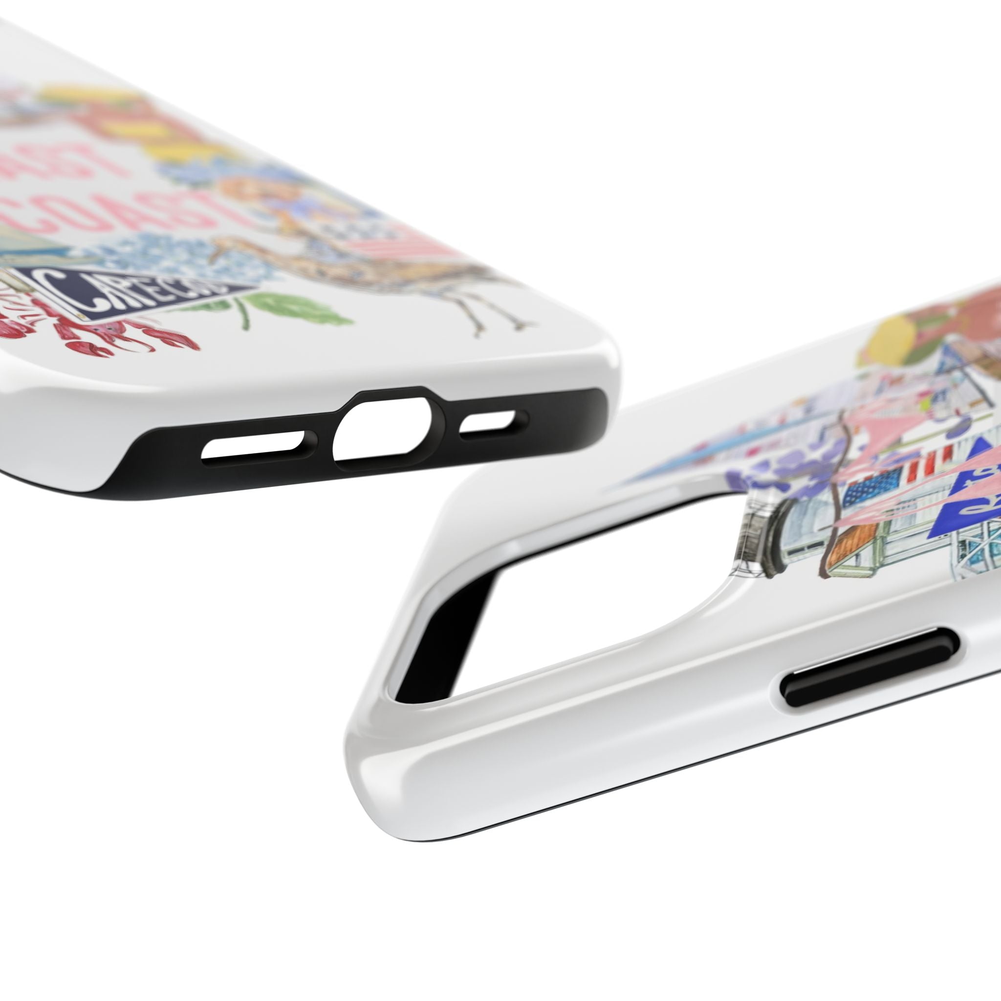 East Coast Collage Tough Phone Case — Cape Cod & Nantucket Beach Vibes