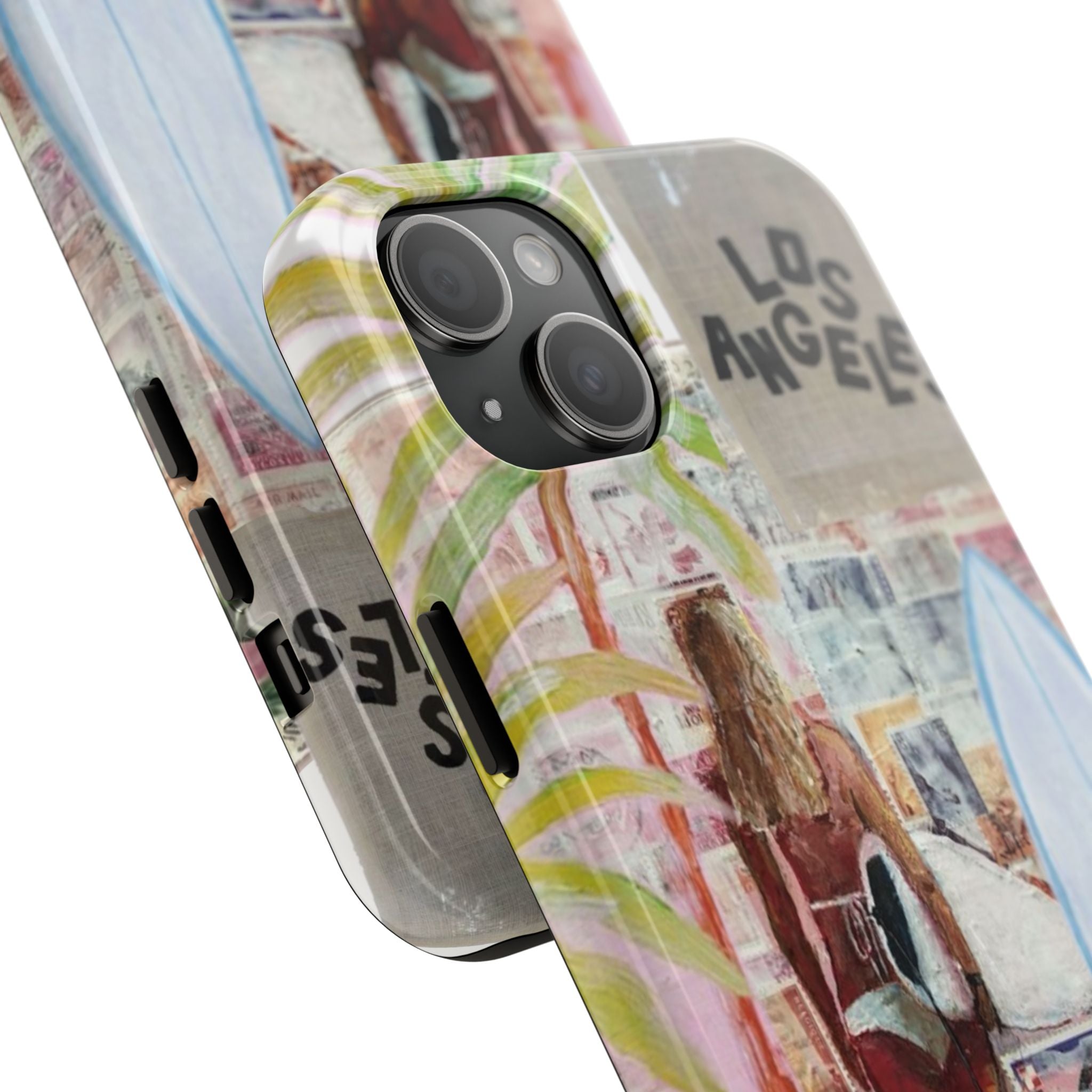 Los Angeles Surf Phone Case — Tough Protective iPhone Case with Beach Collage Design