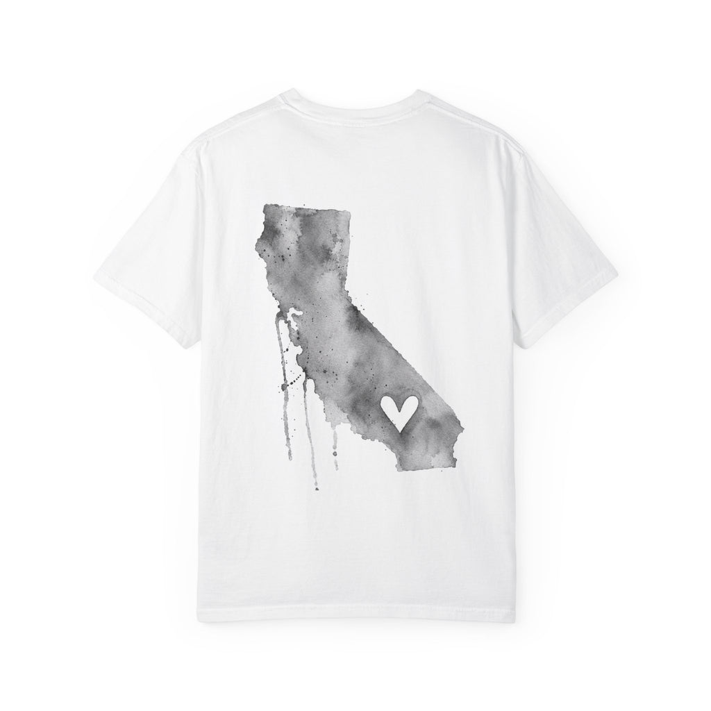 California Palm Beach T-Shirt — DA Highway Vintage Angel Wings Design