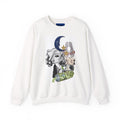 Artistic Moon Collage Crewneck Sweatshirt