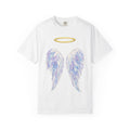 Angel & Devil Wings T-Shirt — Halo and Dual Wings Graphic Tee