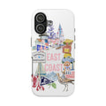 East Coast Collage Tough Phone Case — Cape Cod & Nantucket Beach Vibes