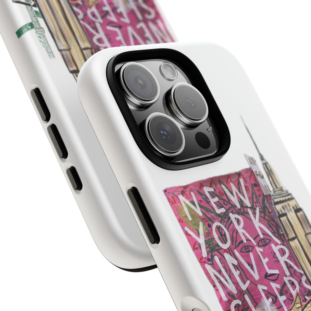 New York Never Sleeps Phone Case — NYC Skyline Protective Case