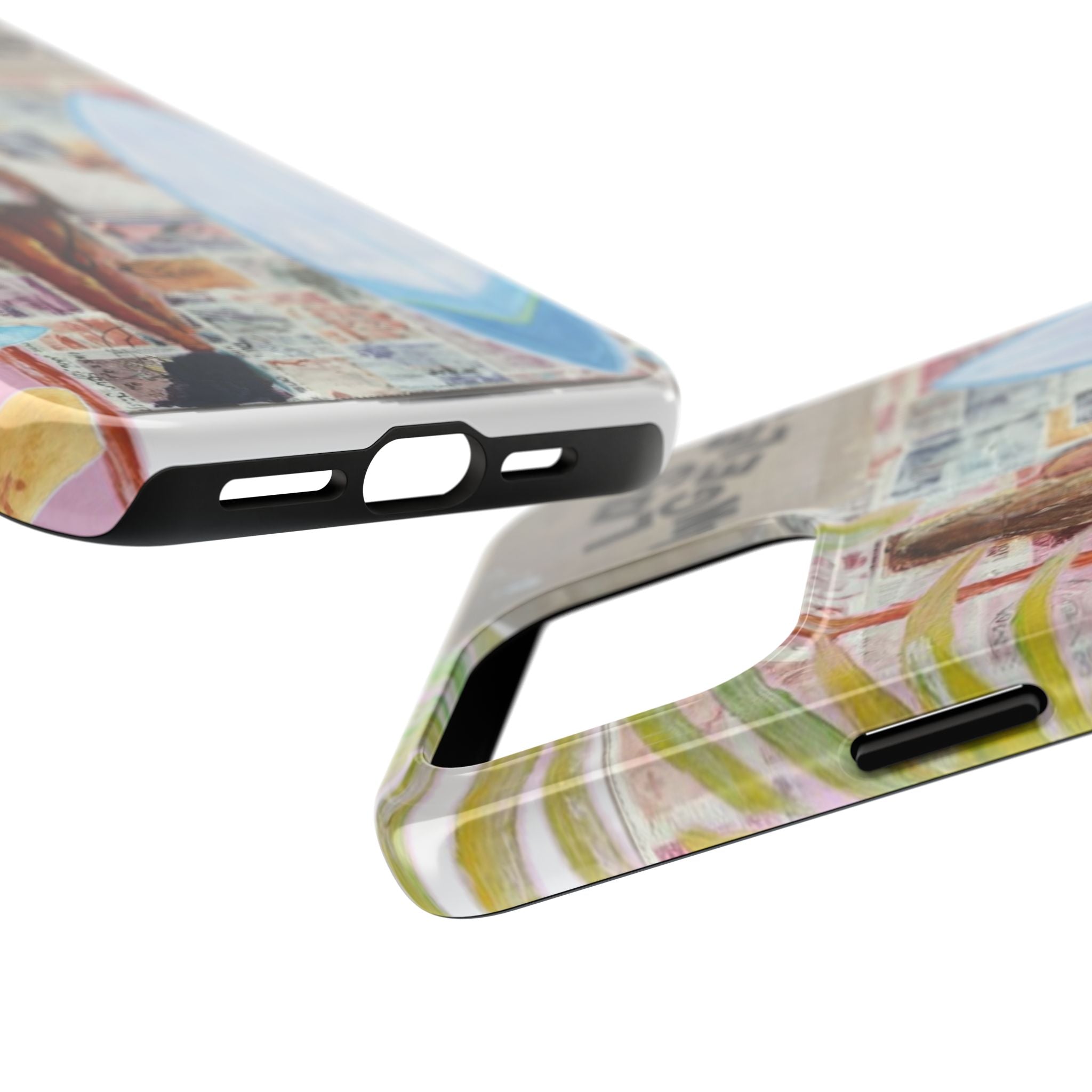 Los Angeles Surf Phone Case — Tough Protective iPhone Case with Beach Collage Design