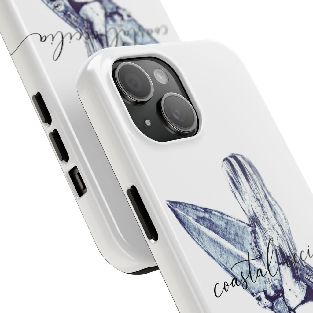 Coastal Cecilia Surf Girl Tough Phone Cases