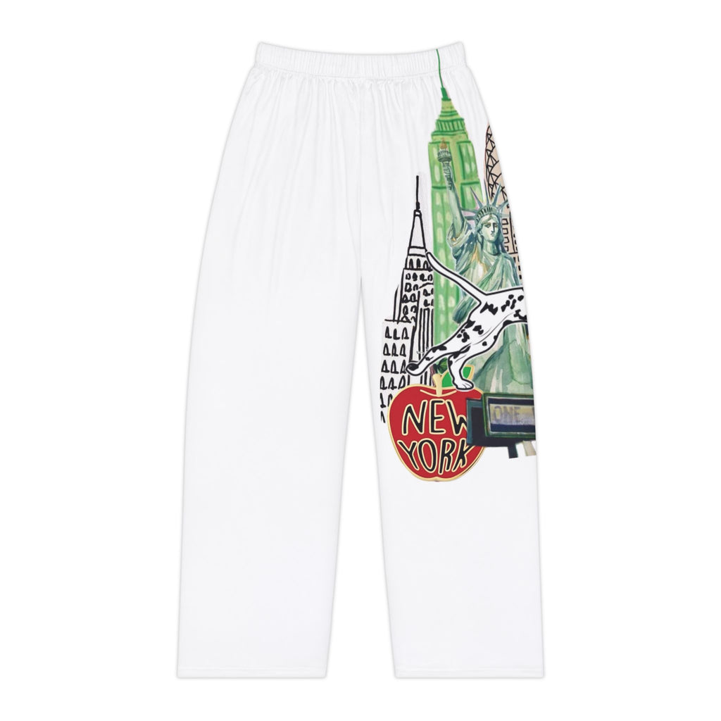 New York City Skyline Pajama Pants — Women's All-Over Print Sleepwear