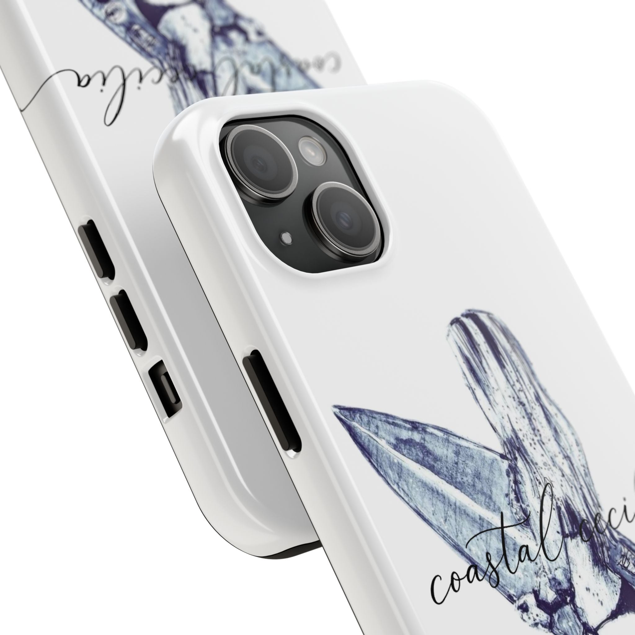 Coastal Cecilia Surf Girl Tough Phone Cases